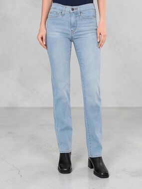 LEVI'S (31) 314 Shaping Straight Jeans Stretch Denim Comfort Flattering Soft